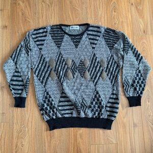 Vintage Pronto-Uomo Knit Sweater